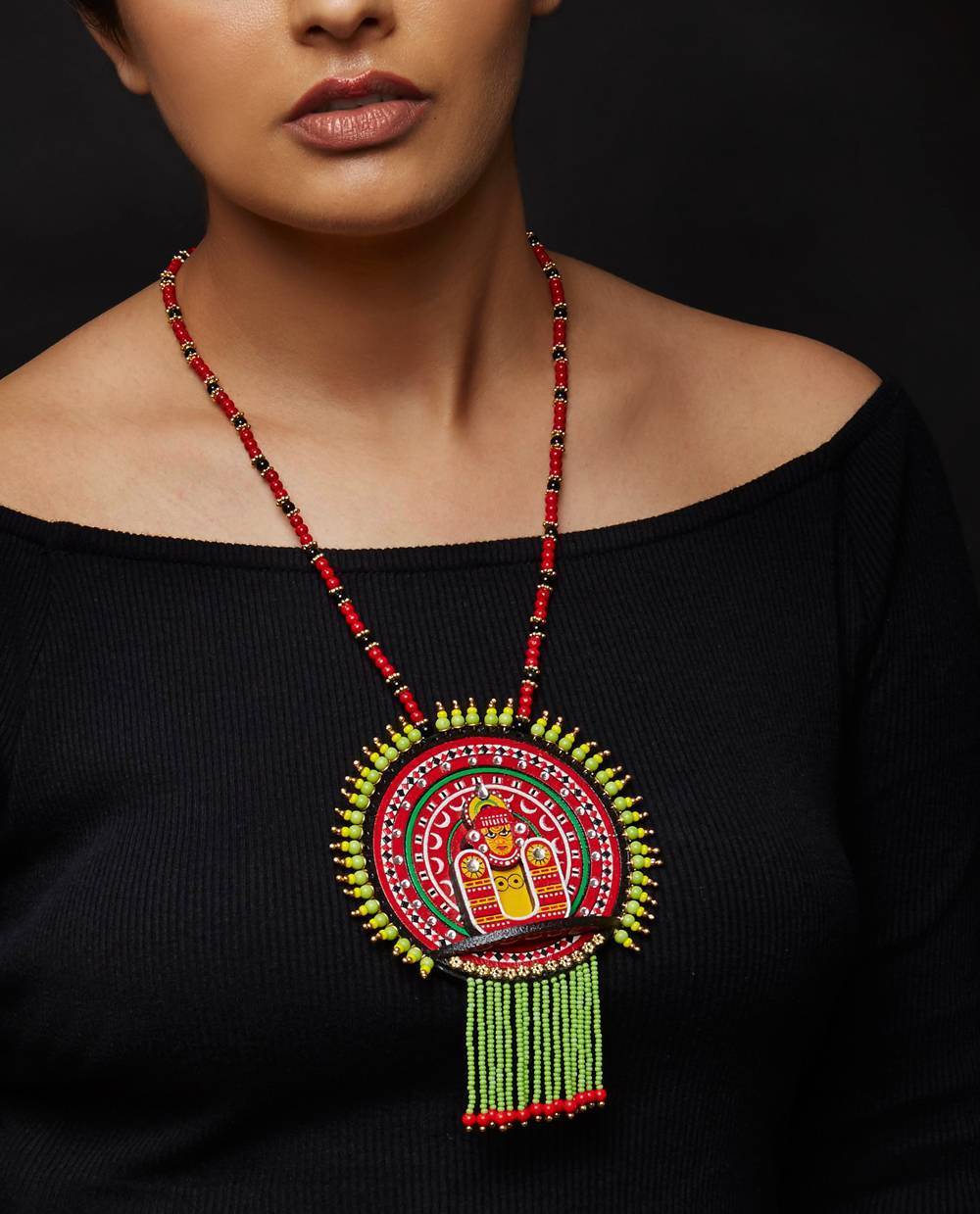 CHAMUNDI THEYYAM NECKLACE