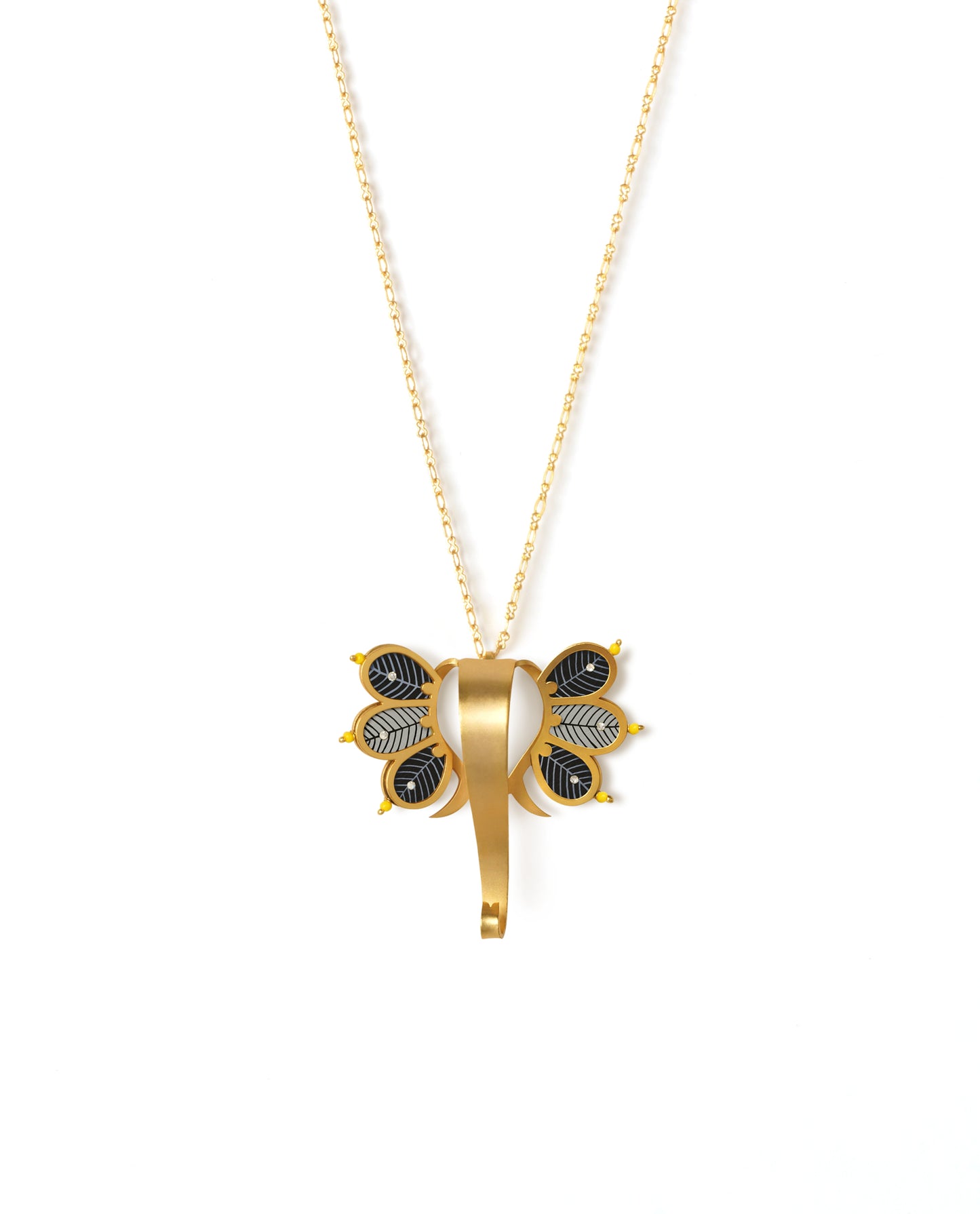 Gaj Raj Gond Art Necklace