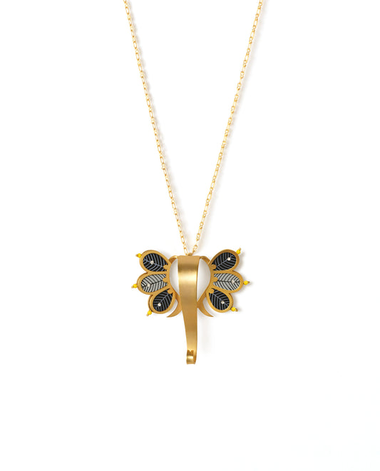 Gaj Raj Gond Art Necklace