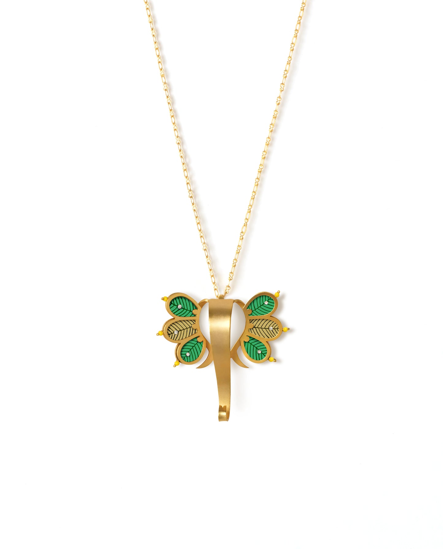 Gaj Raj Gond Art Necklace