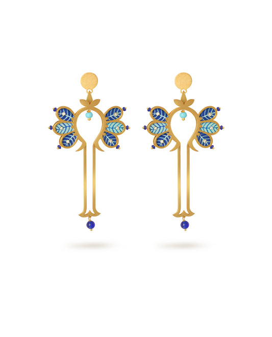 Gajodhara Gond Art Earrings