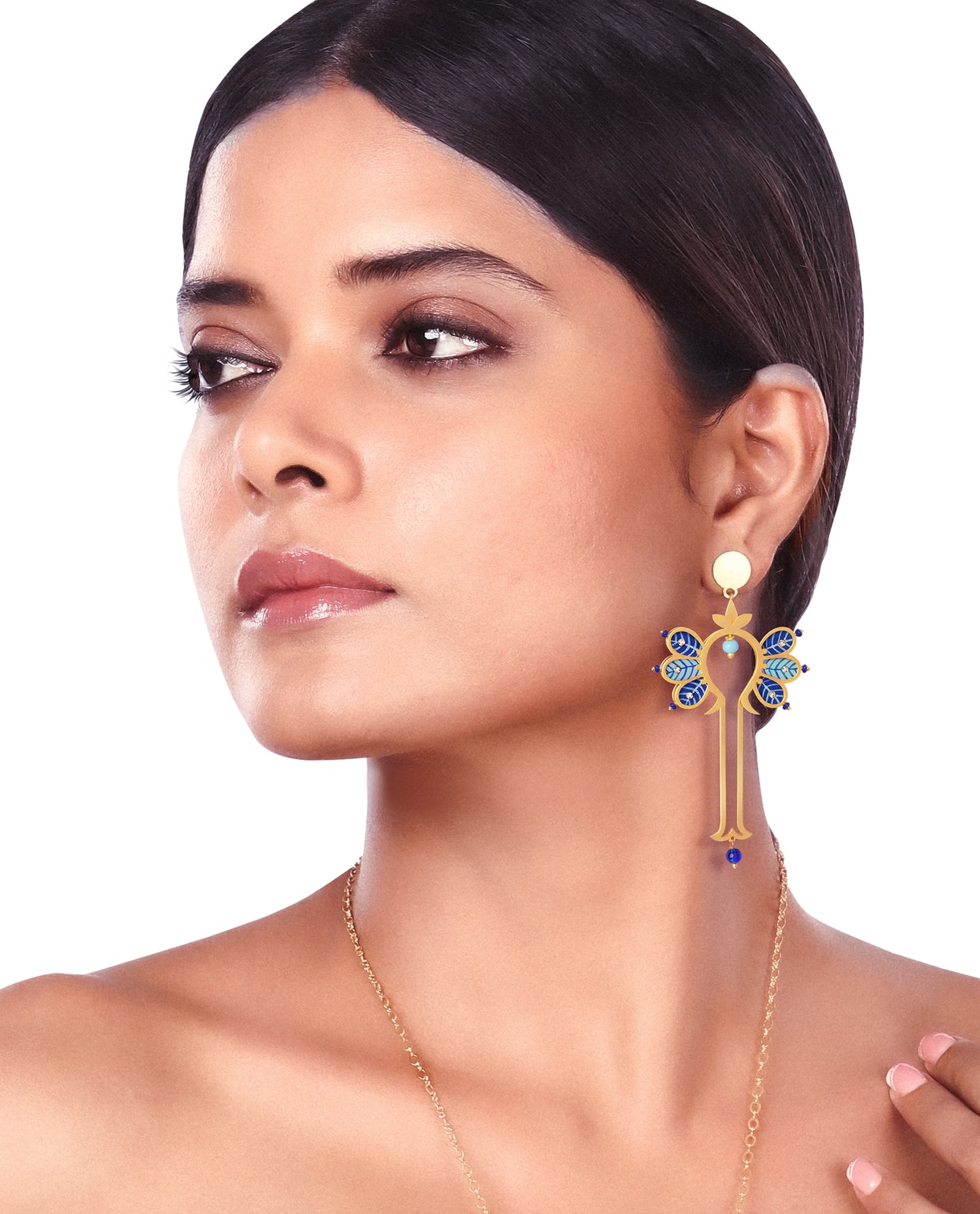 Gajodhara Gond Art Earrings