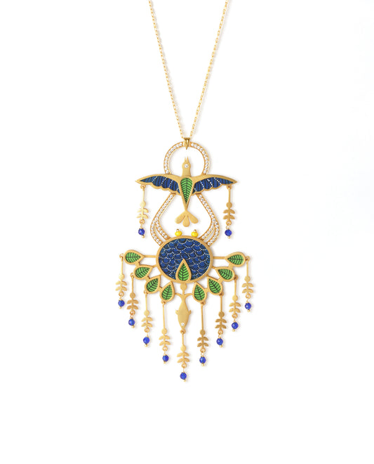Prithvi Rachna Gond Art Necklace