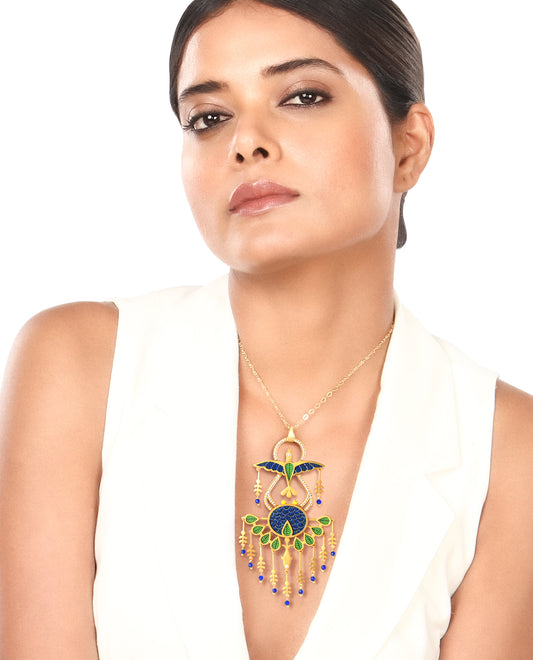 Prithvi Rachna Gond Art Necklace