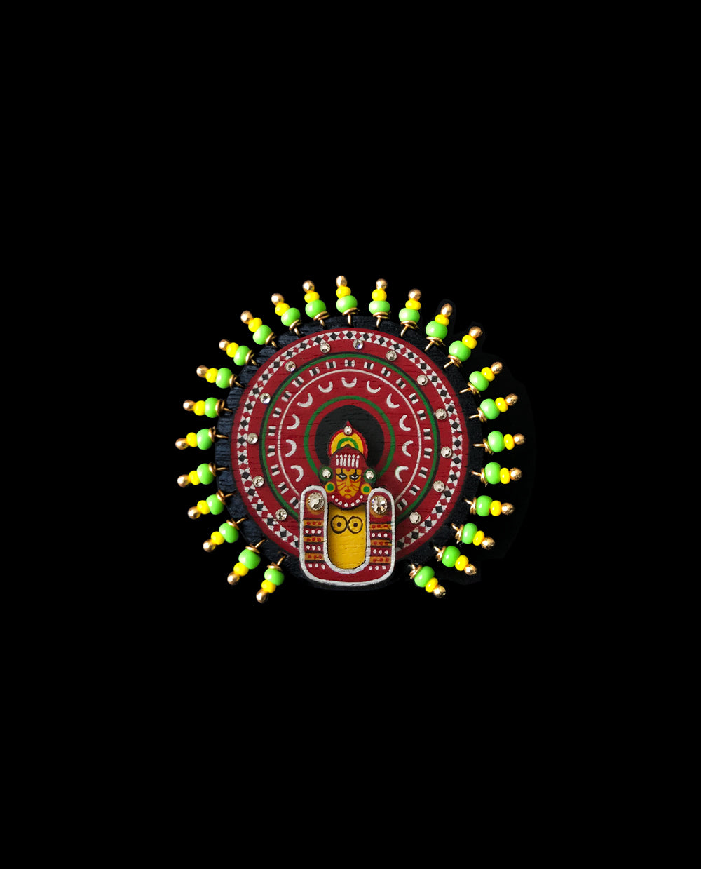 CHAMUNDI THEYYAM BROOCH