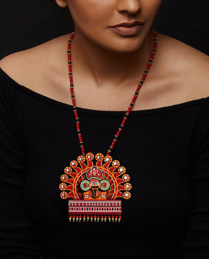 KUTTI THEYYAM NECKLACE