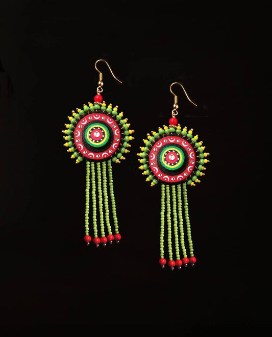 THEYYAM DANGLER (GREEN)