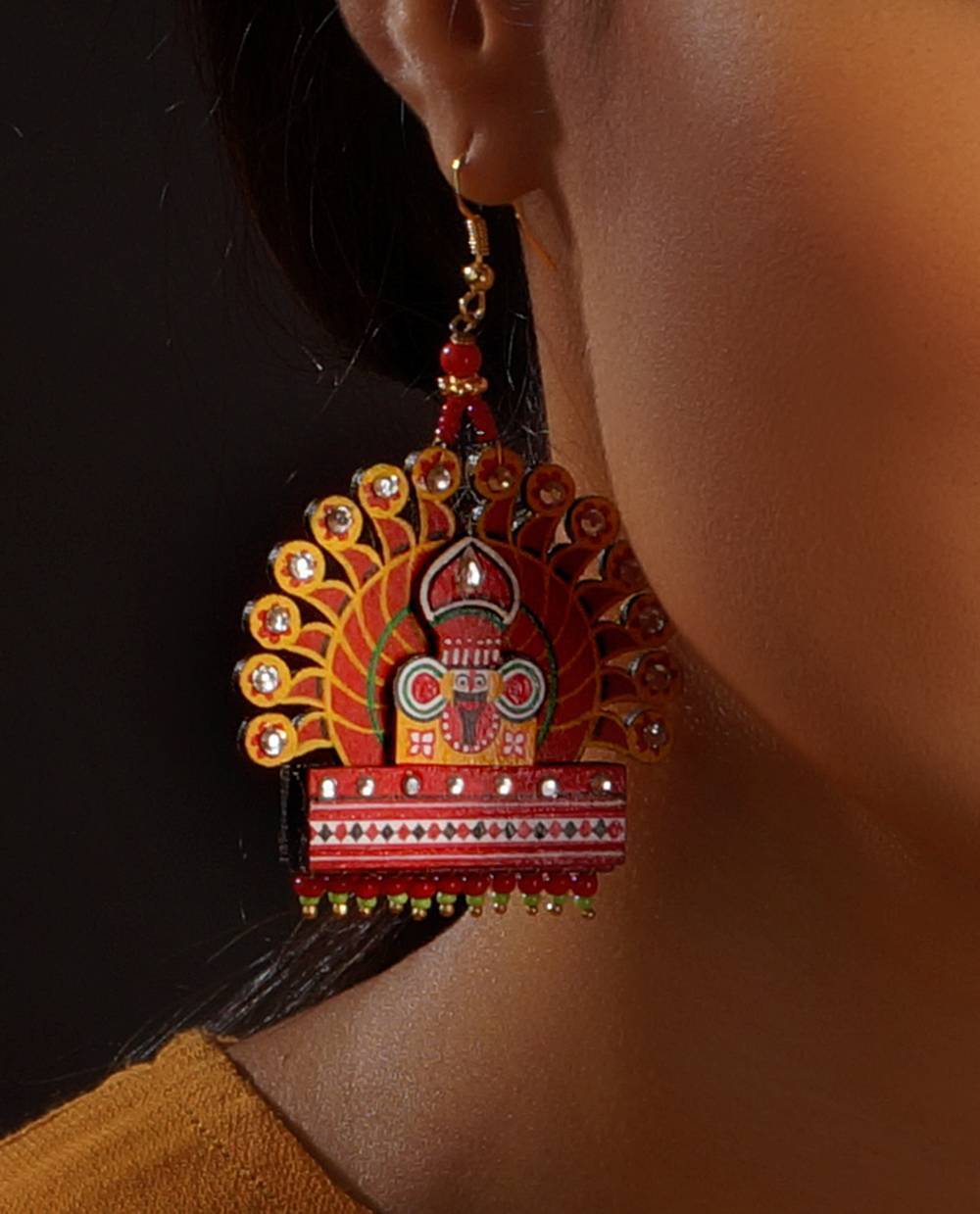 KUTTI THEYYAM EARRING