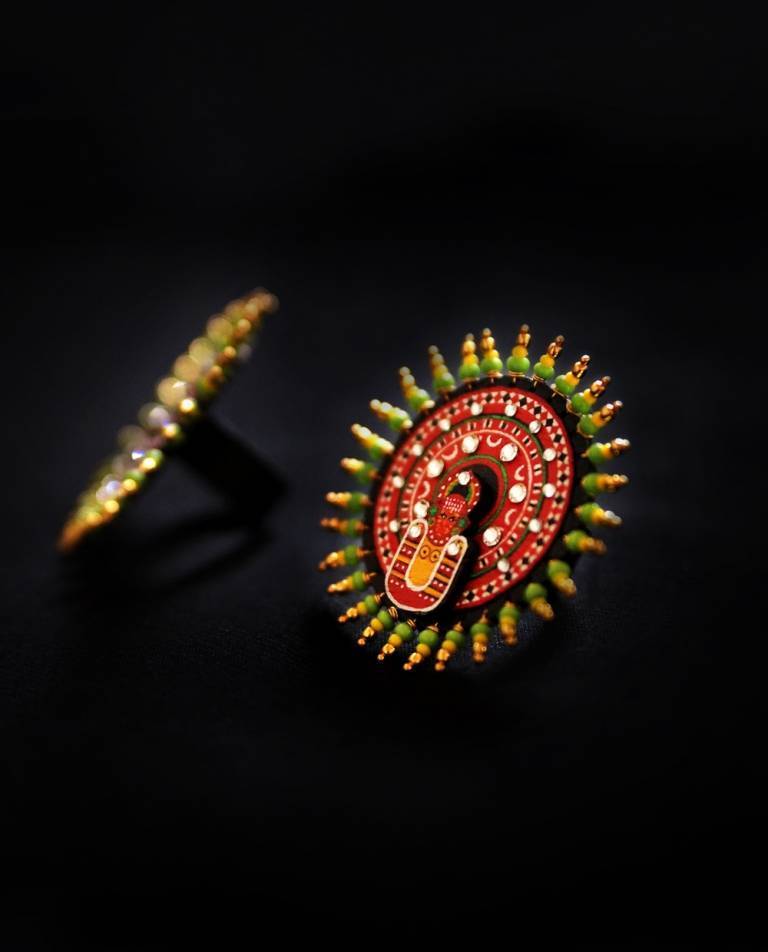 CHAMUNDI THEYYAM RING (FACE)