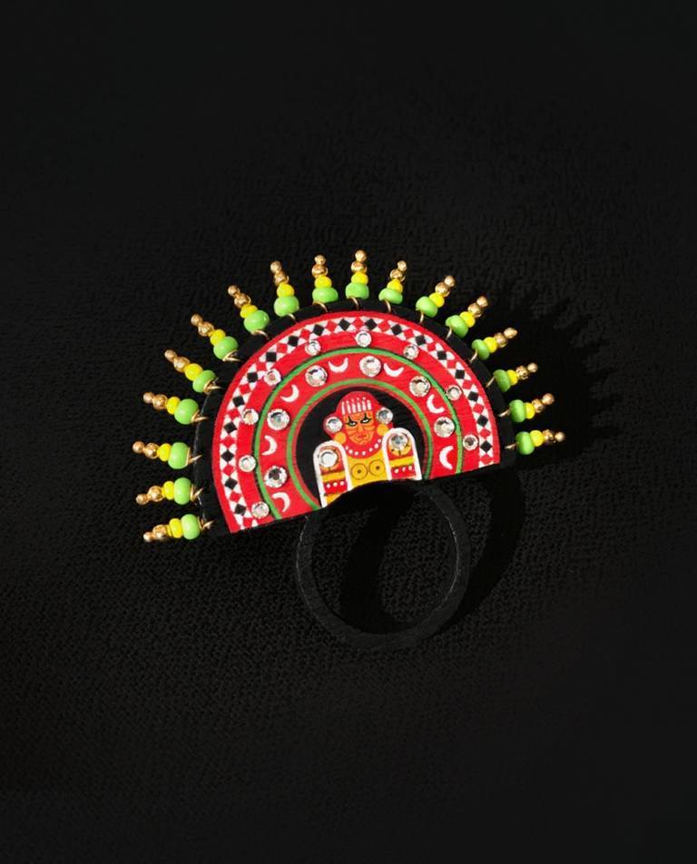 CHAMUNDI THEYYAM RING HALF